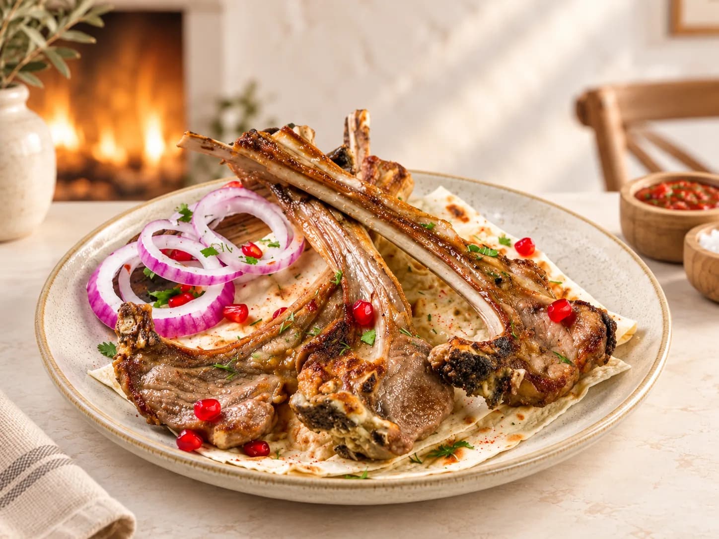 Шашлык из корейки ягненка